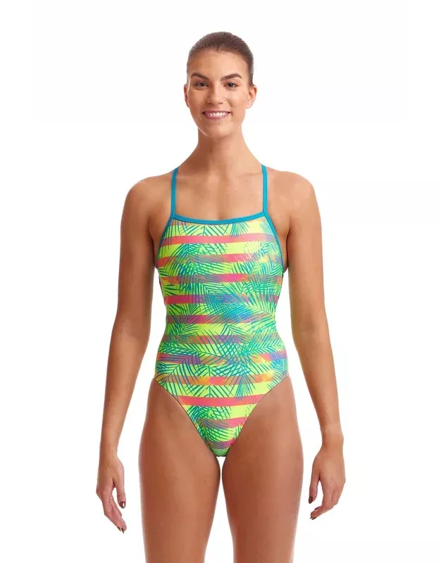 Funkita Palm Free Strapped In Swimsuit