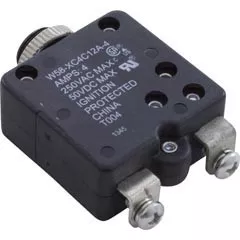Generic Circuit Breaker, Panel Mount, 4A, 115v | W58-XC4C12A-4