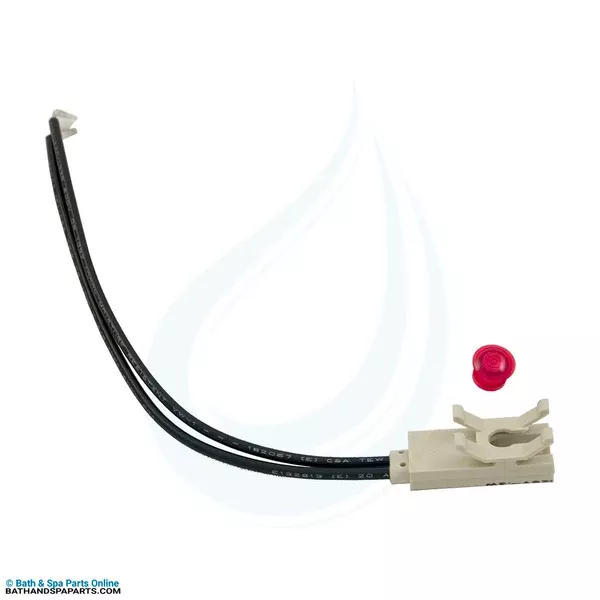 Generic Indicator Light [115V, 1/4″ Hole, Red] (47-555-1254)