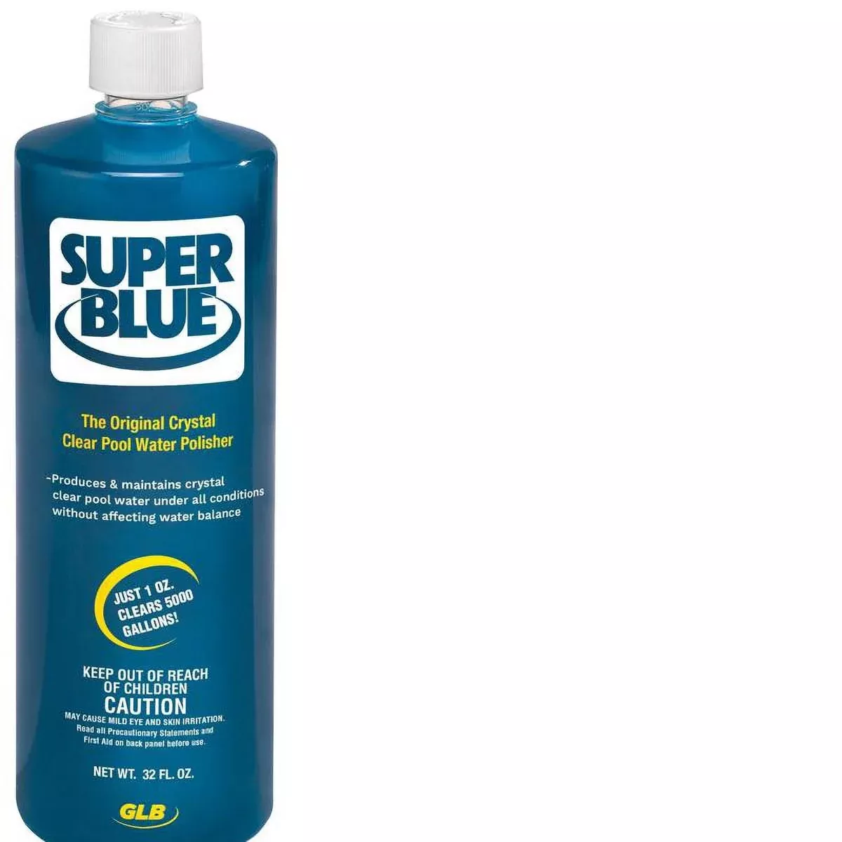 GLB 71205 Super Blue Liquid Clarifier 32 oz