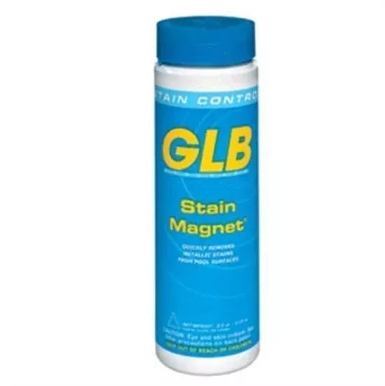 GLB Stain Magnet Stain Remove and Control for Pool and Spa 2.5 lbs – 1 Bottle