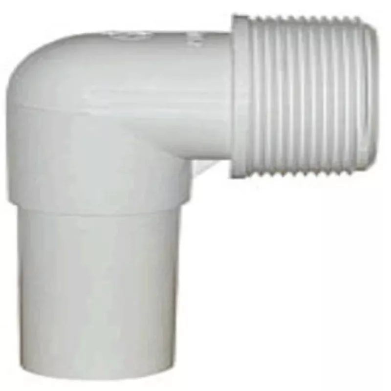 Hayward Hose Adapter Elbow 1.5" MPT X 1.25" Hose Smooth