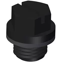 Hayward Pipe Plug with Gasket for Automatic Chlorine and Bromine Feeders CL100 CL200 CL2002S CL220 CL220ABG CL220BR | SPX1700FGV