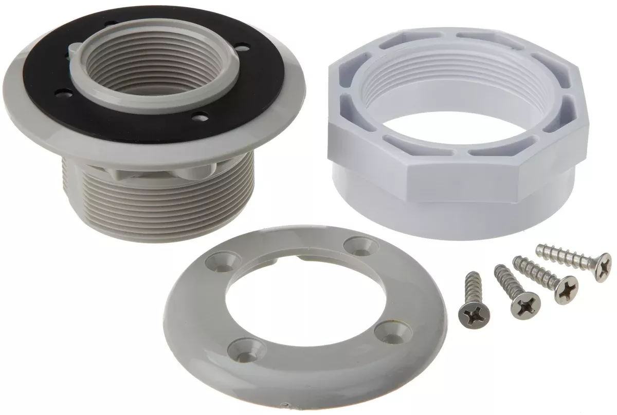 Hayward SP1408GR Gray In-Ground Swimming Pool Return Inlet Fitting