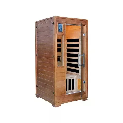 HeatWave Majestic 1-2 Person Hemlock Infrared Sauna with 5 Carbon Heaters | SA3202