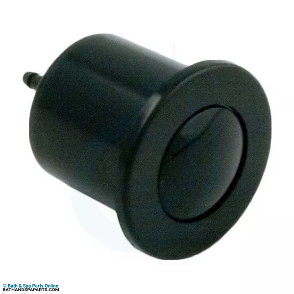 Herga Microbore Black Air Button (6434-00)