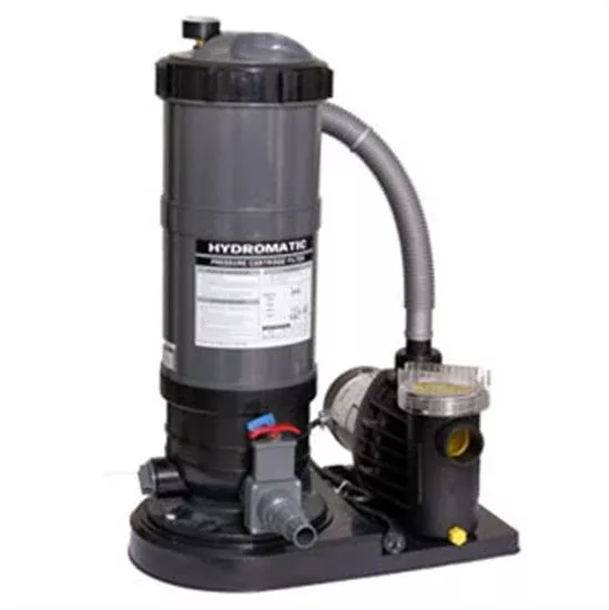 Hydromatic 90 Sq Ft Cart Filter System with 1 HP Pool Pump – NE635