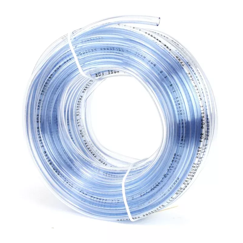 “ID x 100′ – Clear PVC Vinyl Tubing