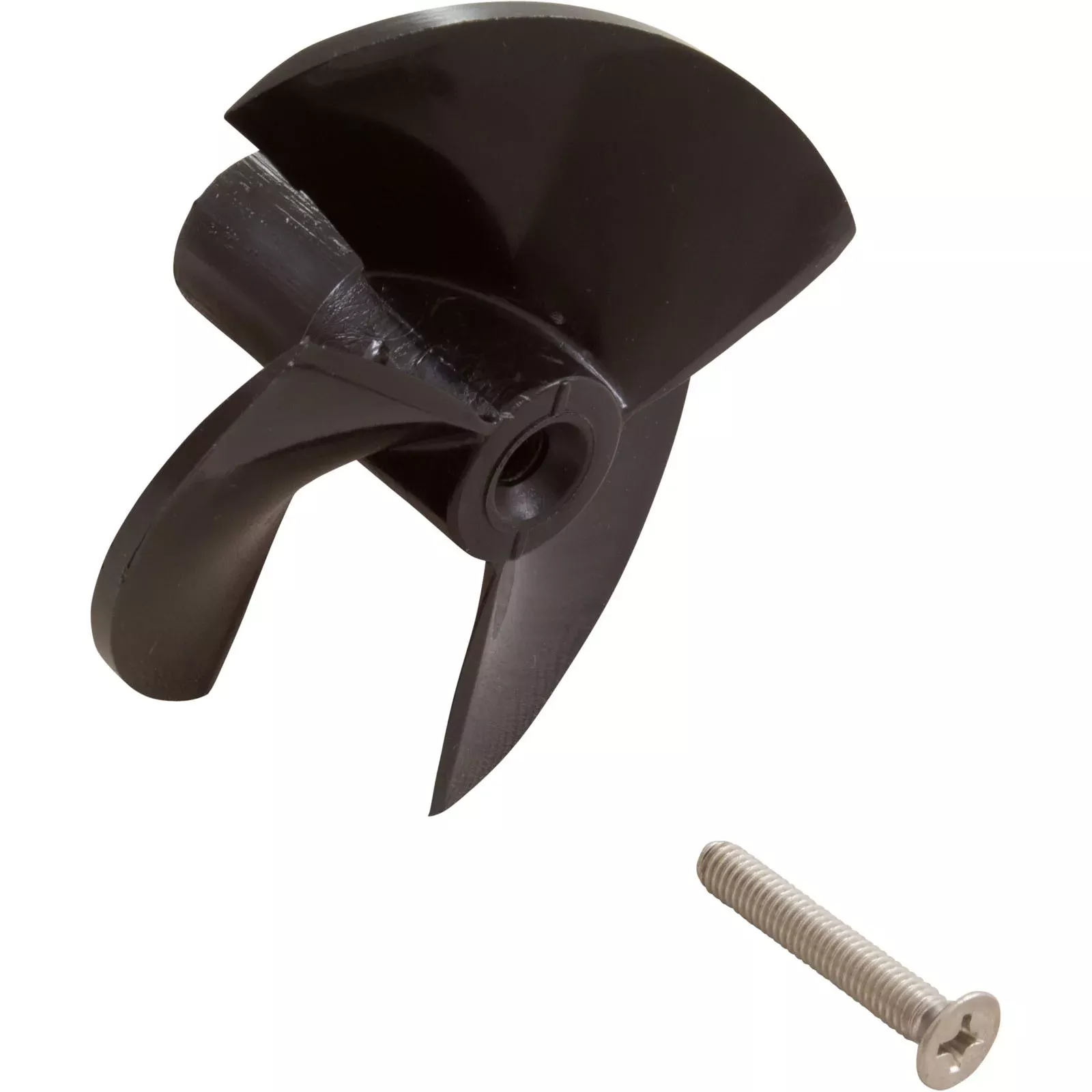 Impeller, Maytronics Dolphin, Black, w/Screw, Quantity 1 : 9995266-R1