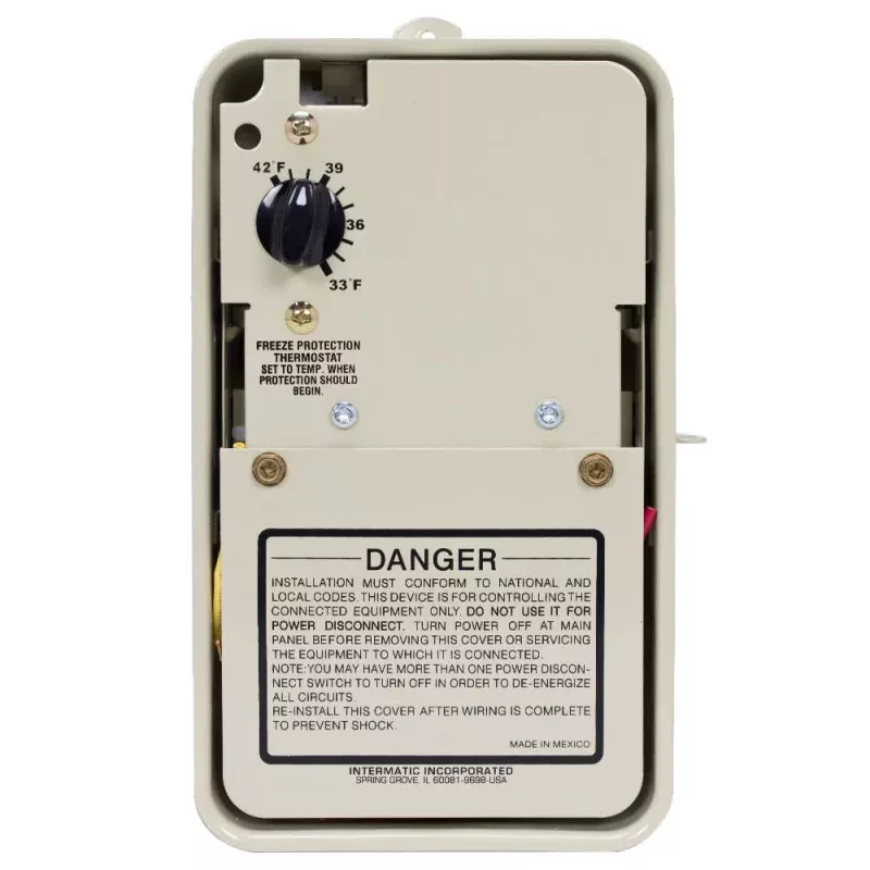 Intermatic Freeze Protection Thermostat For Pool And Spa PF1103