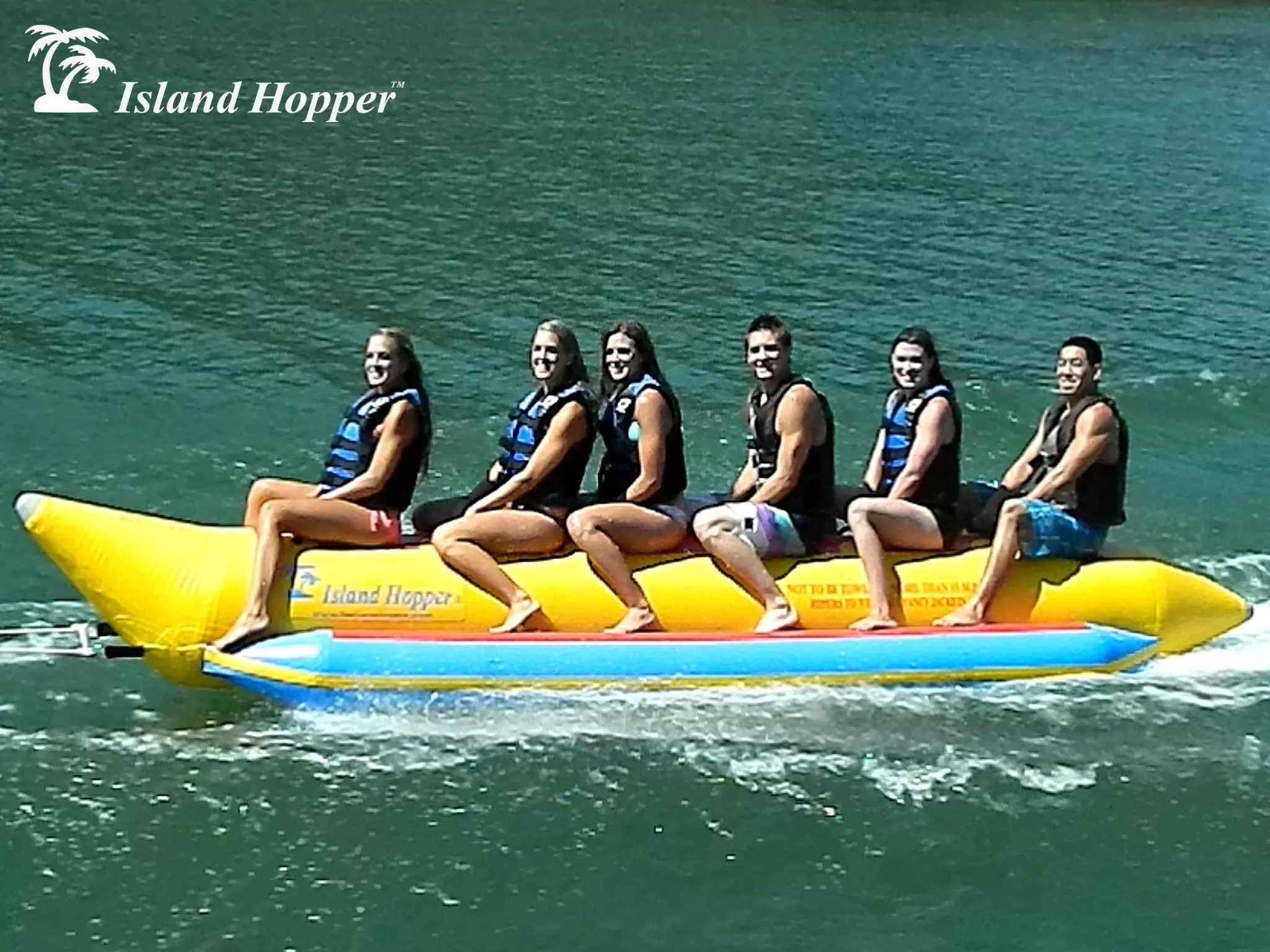 Island Hopper Banana Boat Elite Class 6 Passenger Inline
