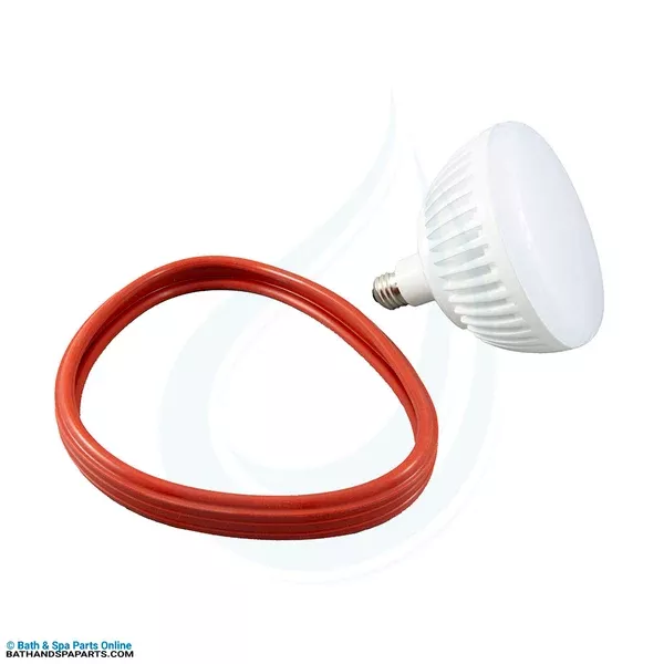 J&J Electronics PureWhite Pro 12V Warm White LED Replacement Bulb, 28W/300-400W Equivalent (46613)