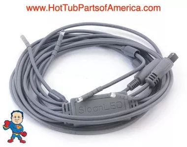 LED Light Quad Strand, Sloan, (4) Led Lights, 74″Cable