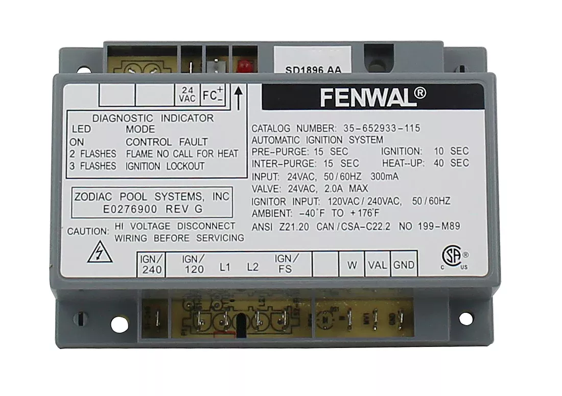 LEGACY LRZE IGNITION CONTROL