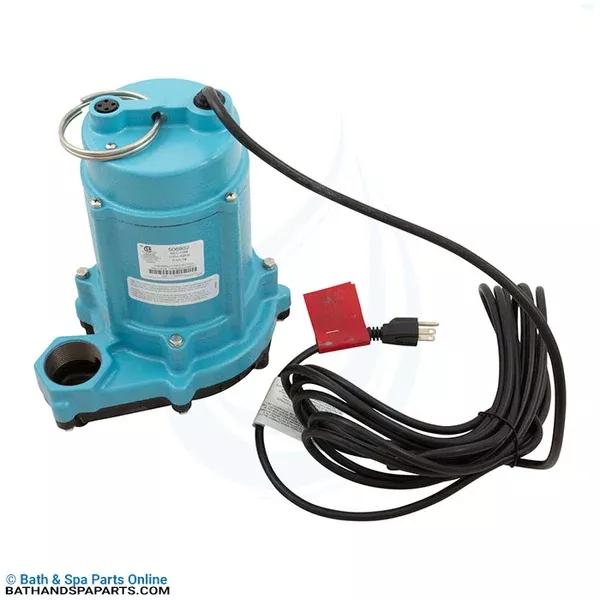 Little Giant 1/3 HP [5.0A] Plastic Base Sump Pump (506802)