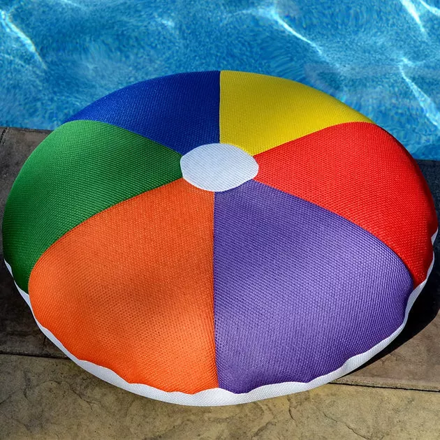 Main Access Seaside Rider Beach Ball 28Round Floating Mattress – Multi-Colored | 305595