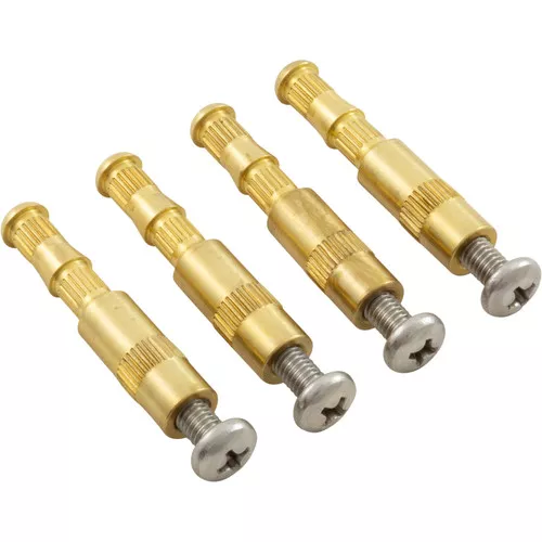 Main Drain Brass Insert, Aquastar, with Screw, Quantity 4 : BIK4