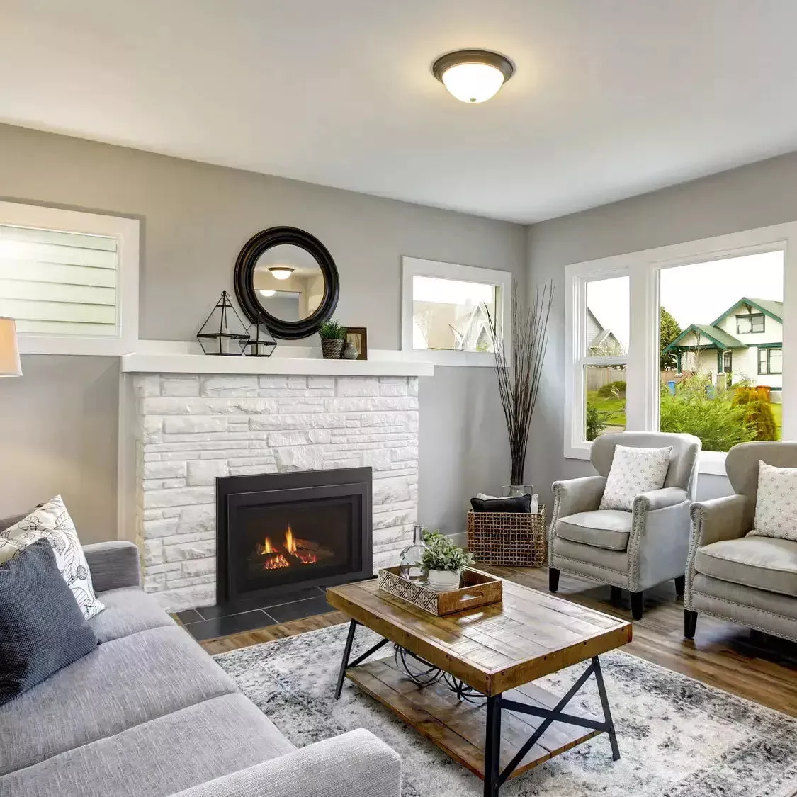 Majestic Jasper 30″ Direct Vent Gas Fireplace Insert | 30,000 BTU | IntelliFire Ignition | JASPER30IN