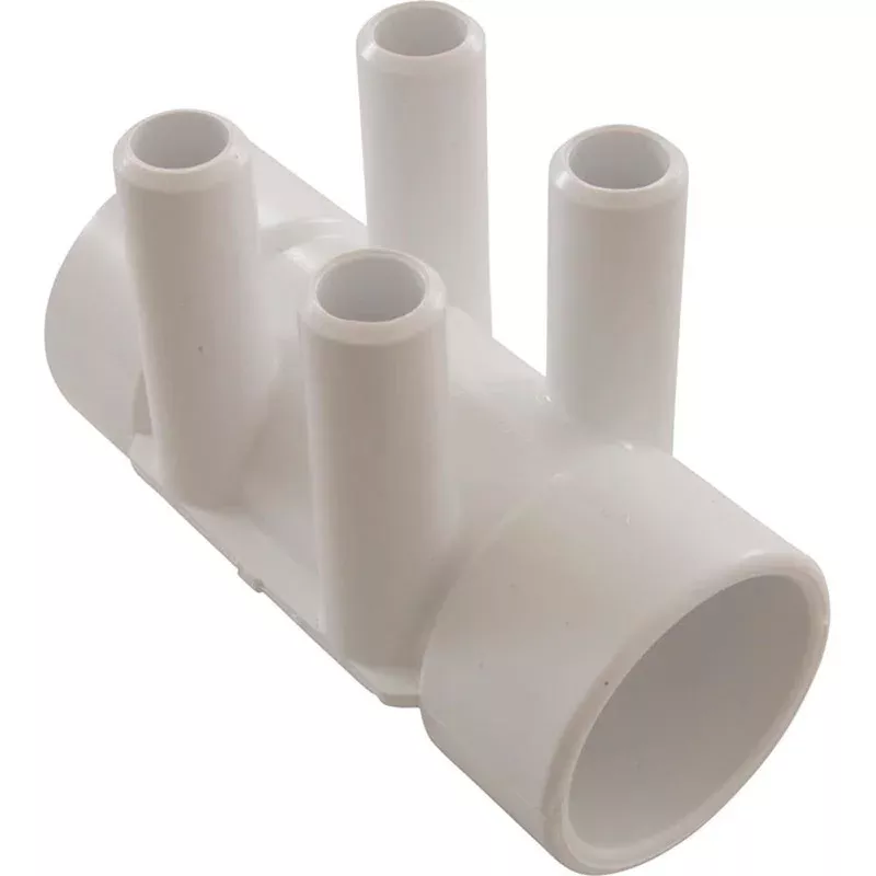 Manifold, 3/4″ sb, 4 Port, FlowThru, 1-1/2″s x 1-1/2″s