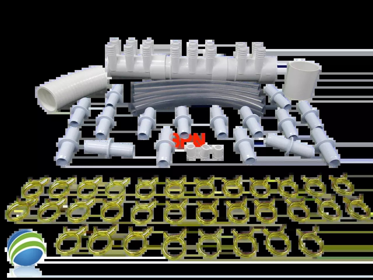 Manifold Hot Tub Spa Dead End (16) 3/4″ Outlets with Coupler Kit Video How To