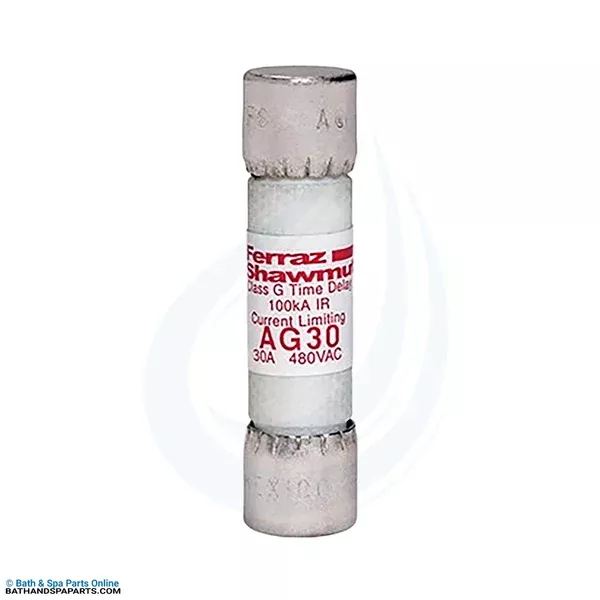 Mersen Time Delay Fuse [30A, Class G] (AG30)