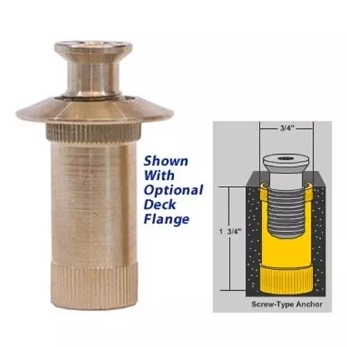 Meyco Brass Screw Type Anchor Threaded