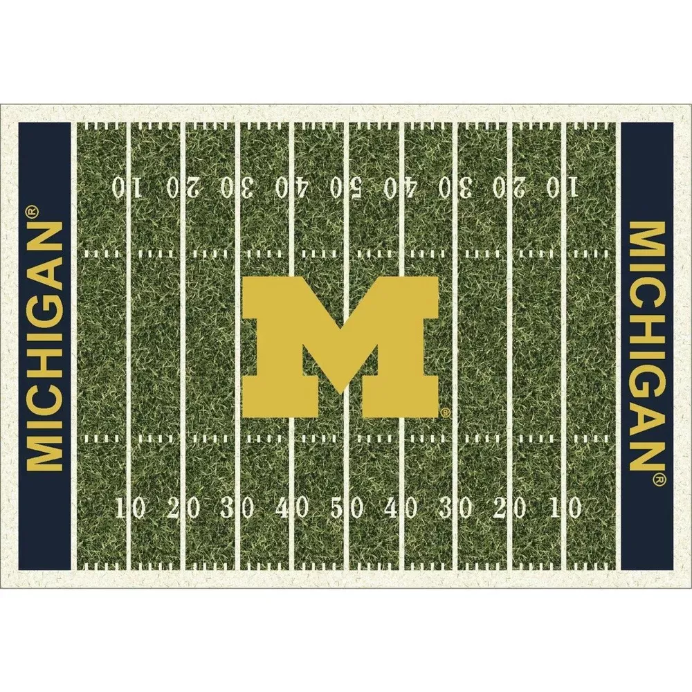 Michigan Wolverines 4’x6′ Homefield Stainmaster Rug