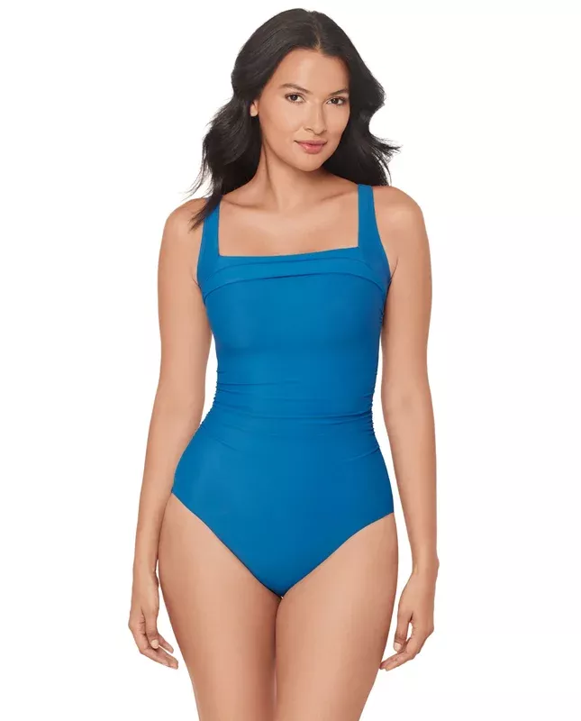 Miraclesuit Rock Solid Polaris Swimsuit – Azure Blue