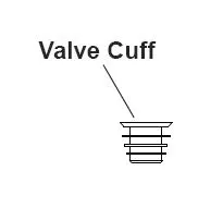MX8/TR2D/T5 DUO IG VALVE CUFF