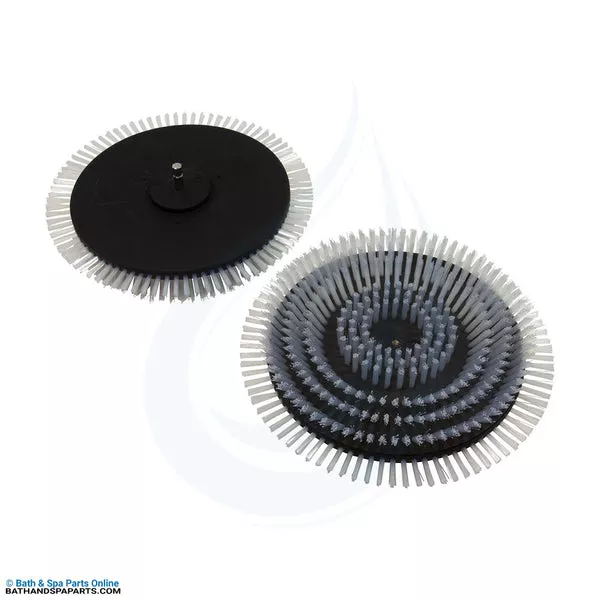 Nemo Power Tools Hull Cleaner Hard Bristle Brushes [White] [2Pk] (SN14030)