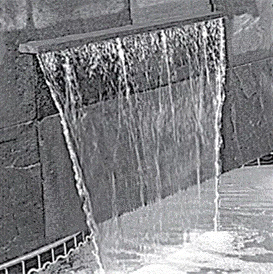 Nexxus Curtain Fall 36" Wide with 6" Extended Lip