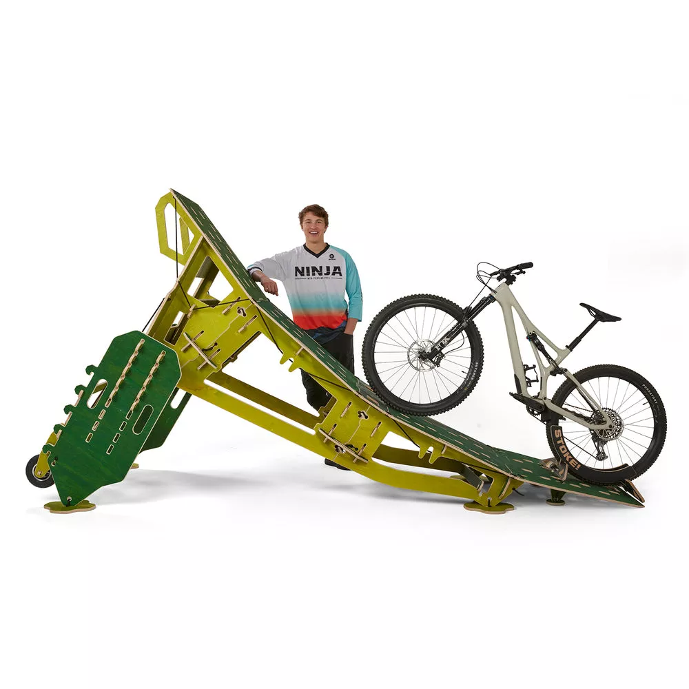 Ninja Lobo Launcher – The Loam Wolf Jump Ramp – 65″-72″ Adjustable Height