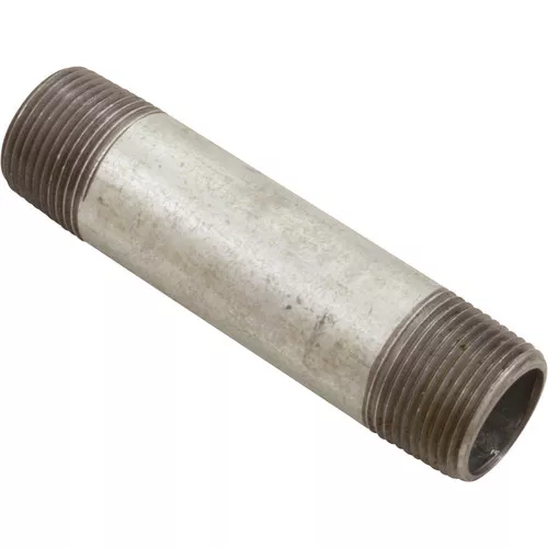 Nipple Galvanized 4" x 3/4" Male Pipe Thread ZNG044