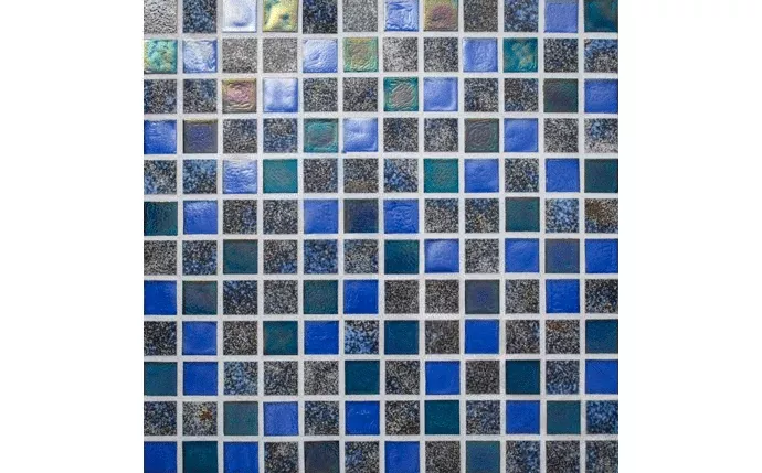NPT 1″ x 1″ Pacific Coast Palisades Glass Tile Aquamarine PFS-MARINA
