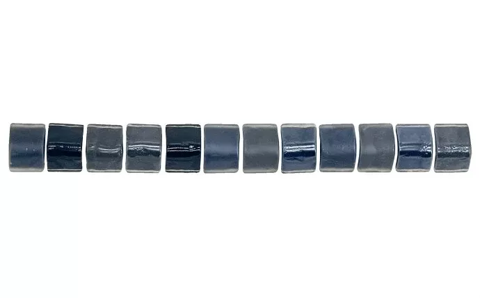 NPT 1" x 13 1/8" V-Cap Strip Coal Black KAI-COAL 1/4RD