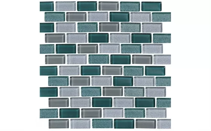 NPT 1" x 2" Orion Viridian Pool Tile ORN-VIRIDIAN