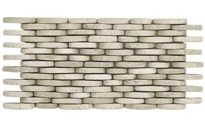 NPT 5 7/8″ x 11 5/8″ River Rocks Stacked Beige RVK-BEIGE STK