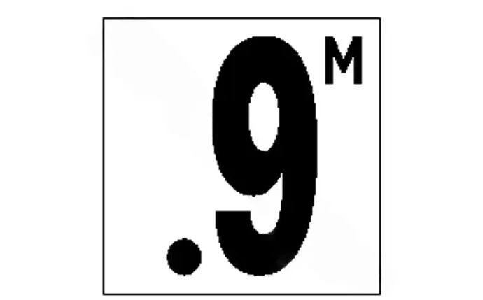 NPT DM51-504 5″ Smooth Metric .9M Depth Marker