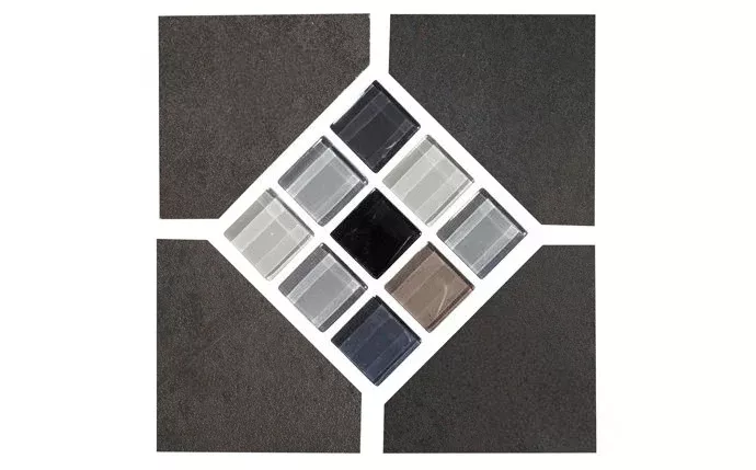 NPT ELE-BRONZE DECO 6″ x 6″ Elements Stone Look Tile Bronze Deco