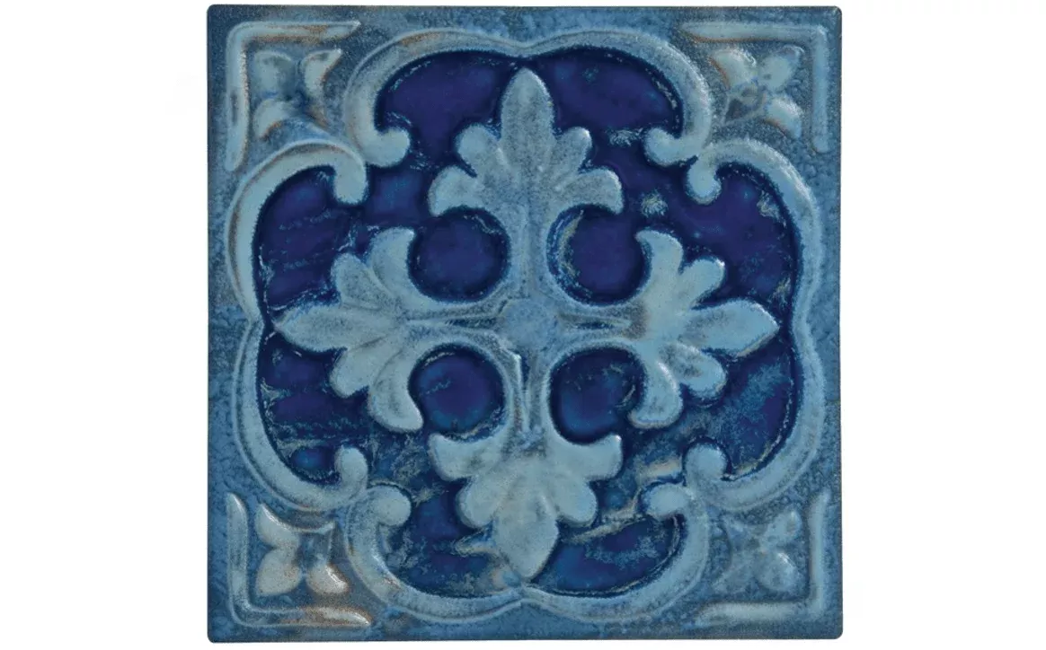 NPT HANA-CYAN 6" x 6" Hana Tile Cyan