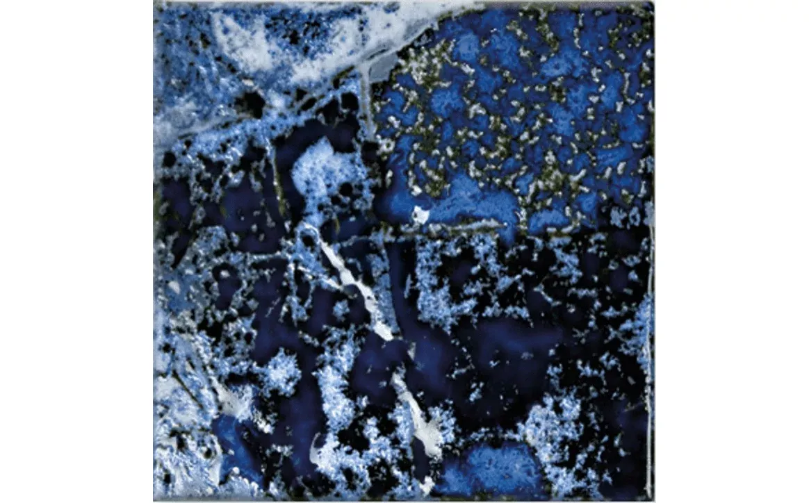 NPT MASSV614 6" x 6" Volcano Glossy Tile Light Blue