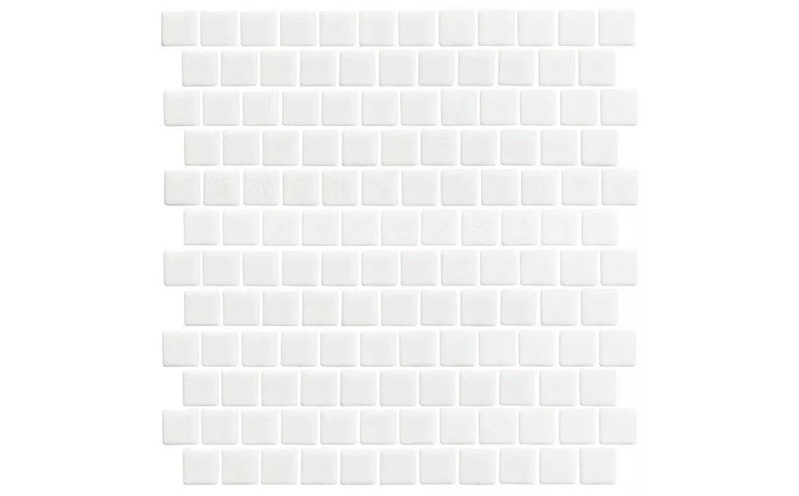 NPT MK-G-WHITE GLOSSY 1" x 1" Tile Glossy White