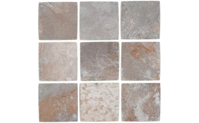 NPT SIERRA BSL2X2 2" x 2" Sierra Blue Slate Tile Blue Slate