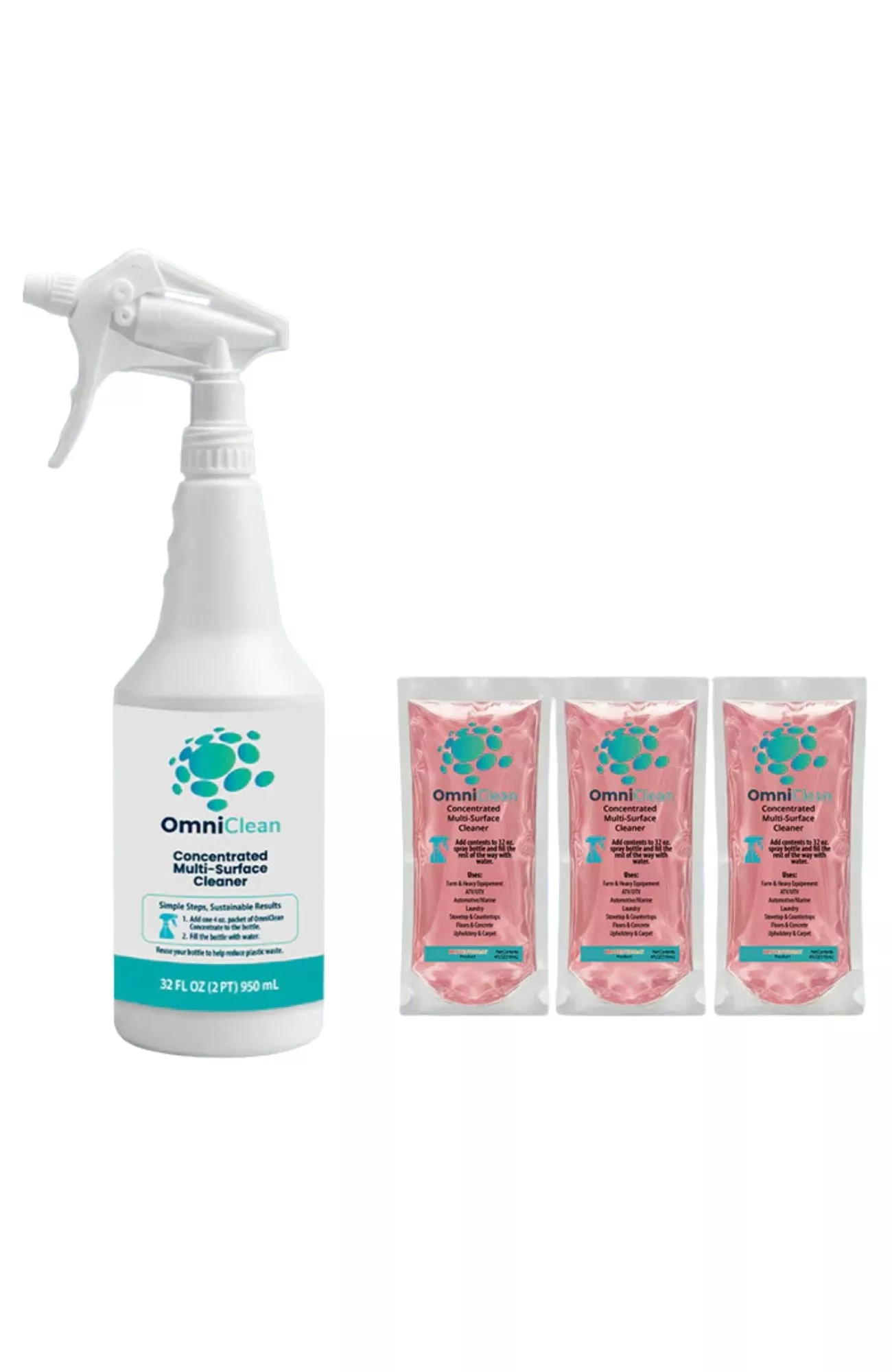 OmniClean Cleaner + Degreaser Kit (You Choose)