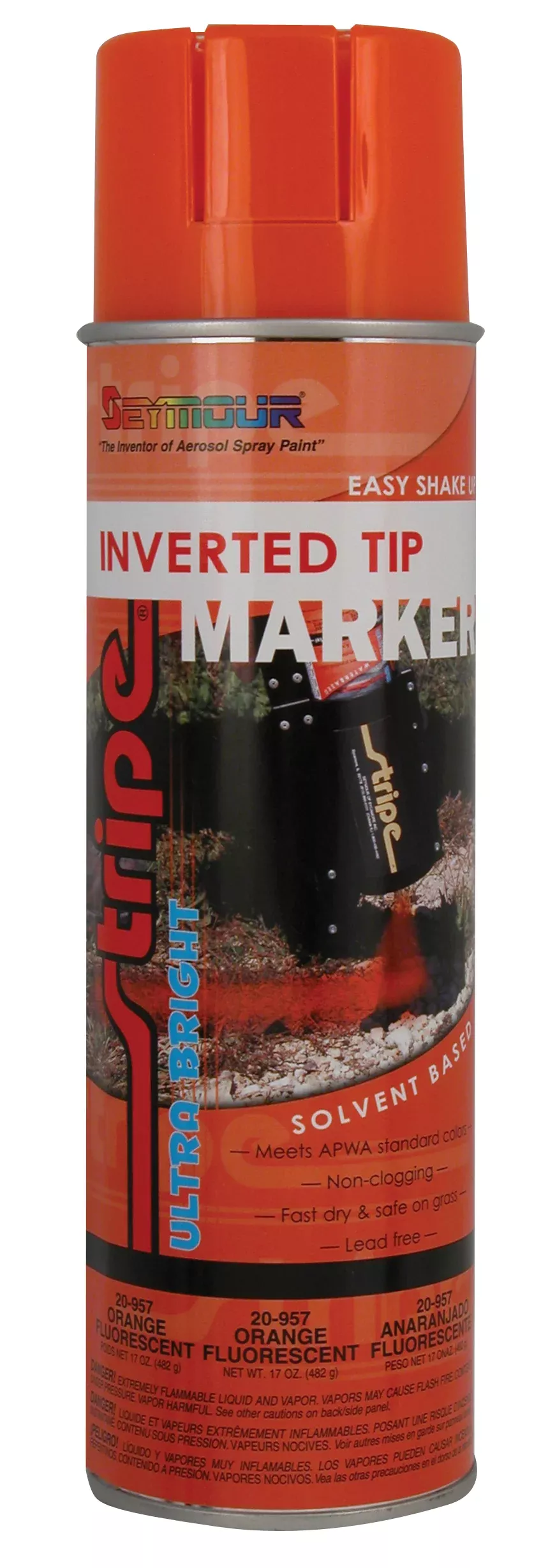 ORANGE INVERTED TIP SOLVENT
