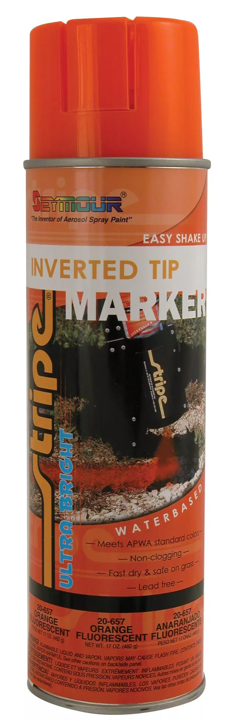 ORANGE MARKING PAINT