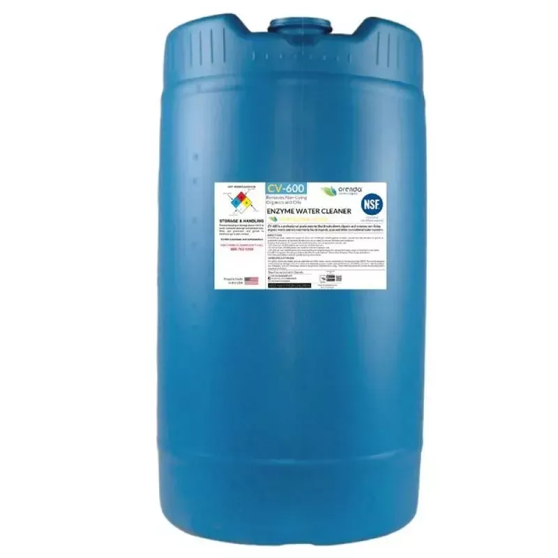 Orenda CV600 Enzyme Water Cleaner 15 Gallon Drum for Pools