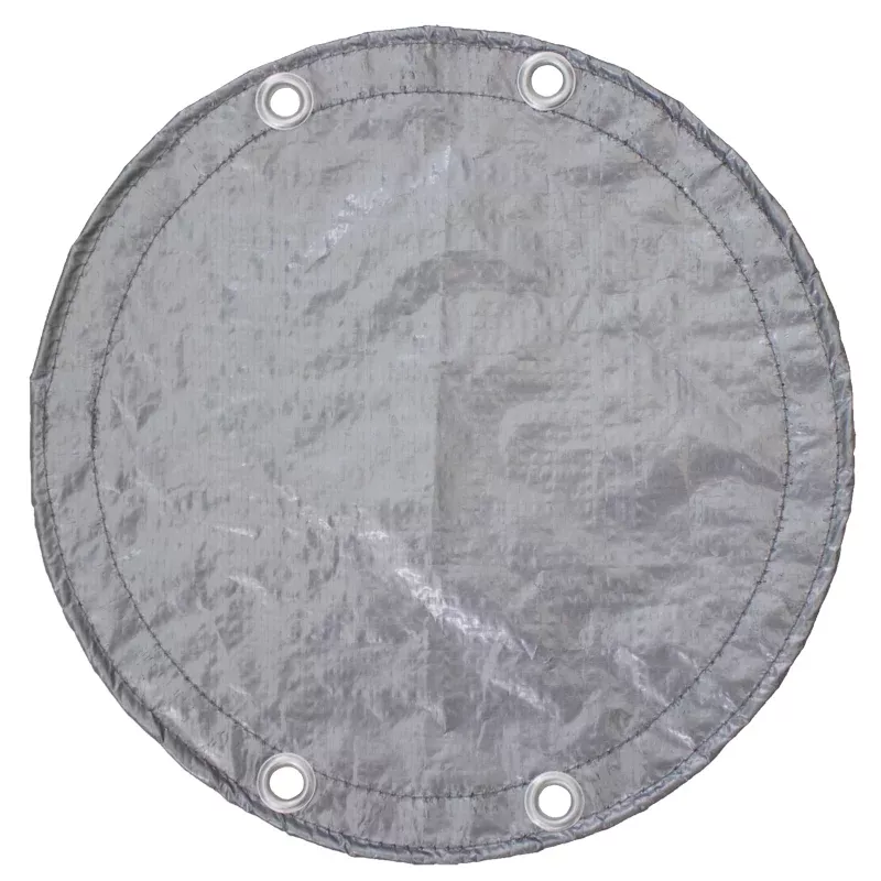 OVAL 21'x43' SILVER/BLACK