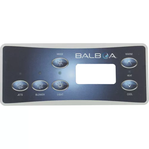 Overlay BWG Std Digital Jacuzzi F108/109 Jet/Blower/Light 10328