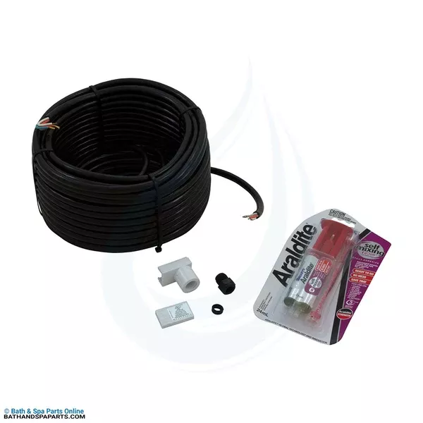 PAL Supply Cable, Perimeter(PLOP), 79ft, with Strain Relief, 12VDC (42-PLO-P-KIT)